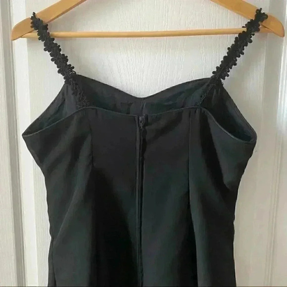 Dramatix Fit & Flare Babydoll Dress A-Line Sweetheart Mini Black Size Medium - Picture 8 of 17